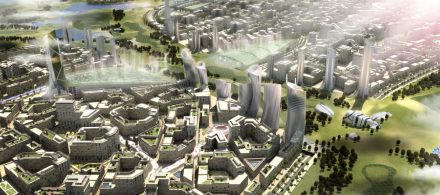 Dubai South's Airport City neighborhood design