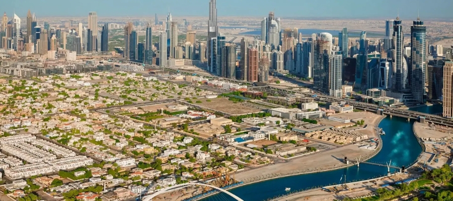 Mohammed Bin Rashid City Panoramic View