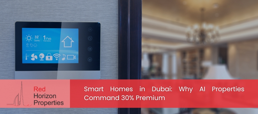 Smart Homes in Dubai - AI Properties Command Premium Prices