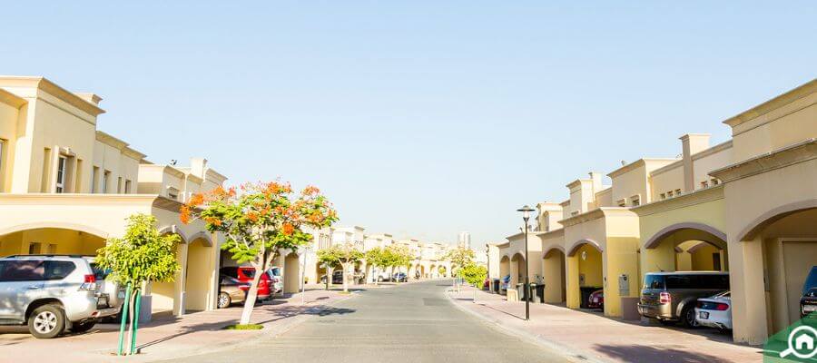 Springs neighborhood in Dubai