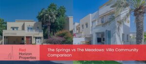 The Springs vs The Meadows Villa Community Comparison
