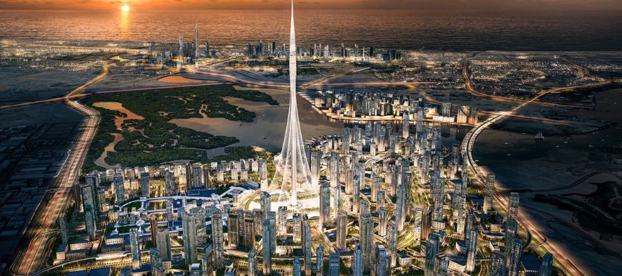 World's Tallest Tower Design in Creek Harbour