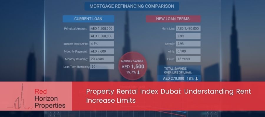 Dubai Rental Index RERA Rent Increase Limits 2025