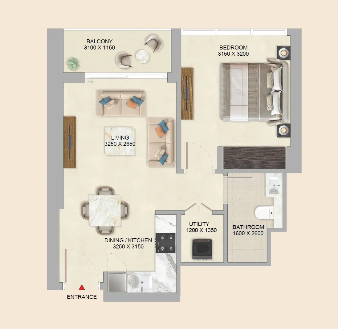 1 Bedroom